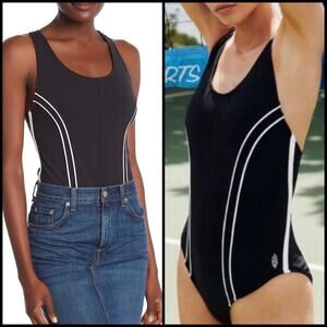 Free People Movement Black Delta Bodysuit or Swimsuit - Size XS